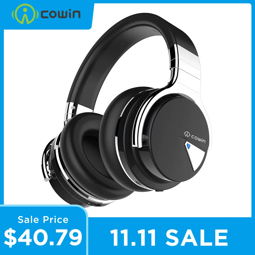 Cowin E7 ANC Беспроводные наушники активный ш...
