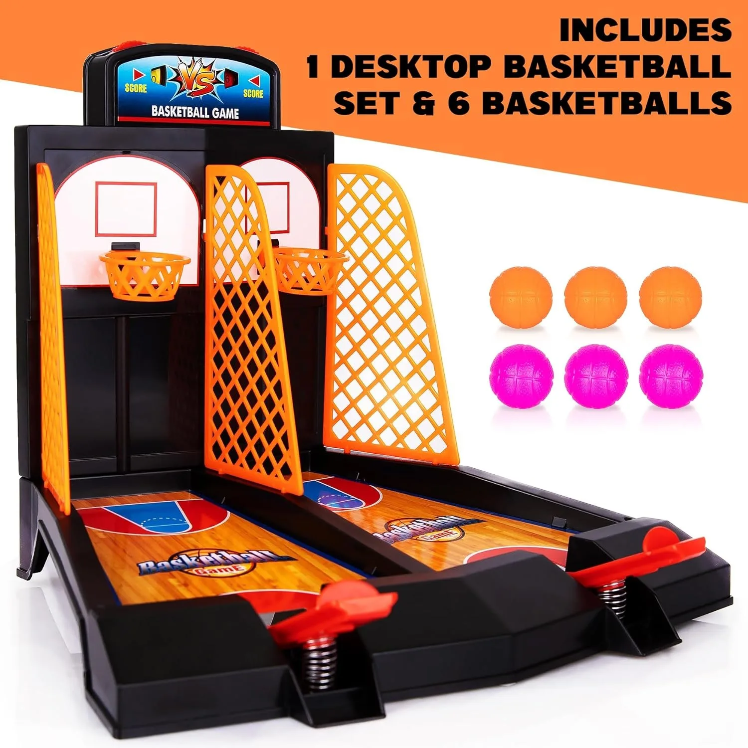 Basketball Toys Tabletop Basketball Games for Kids and Adults Desk Games for Office Best Basketball Gifts Idea for Boys & Girls 2