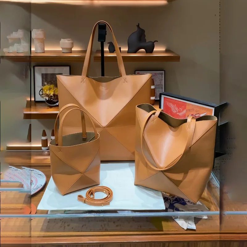 Jamhoo Luxury Designer Bag Puzzle Foldable Geometry Bag Large Capacity Bags Portable One Shoulder Tote Bag сумка женская bolsos 5