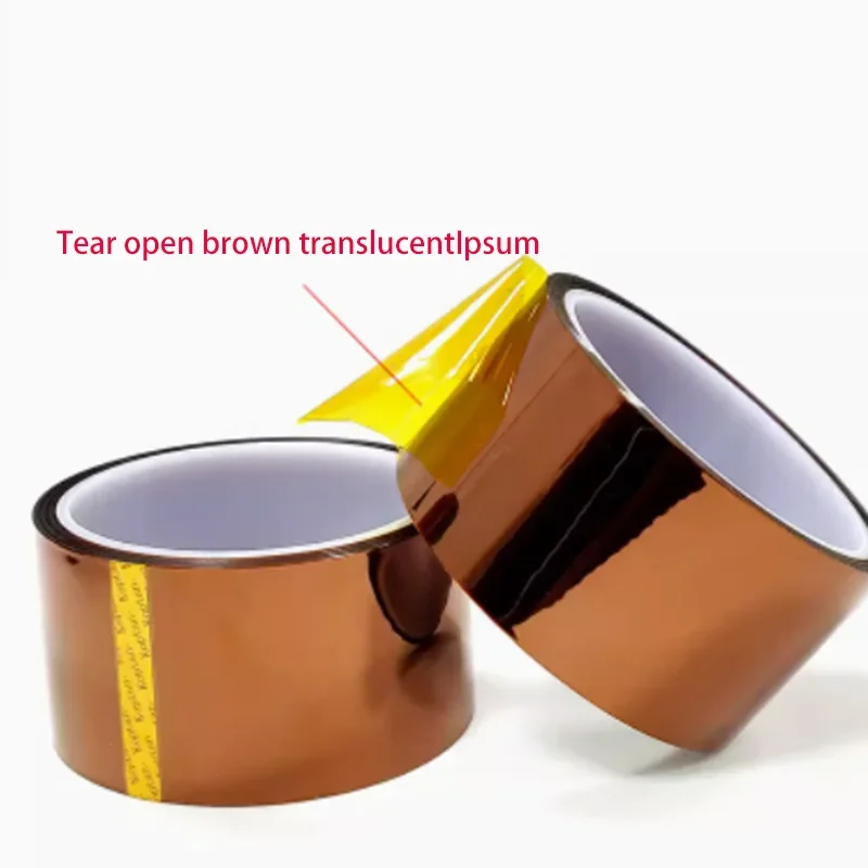 280&deg; High Temperature Heat BGA Pi Tape Thermal Insulation Tape Polyimide Adhesive Insulating 3D Printing Board Protection