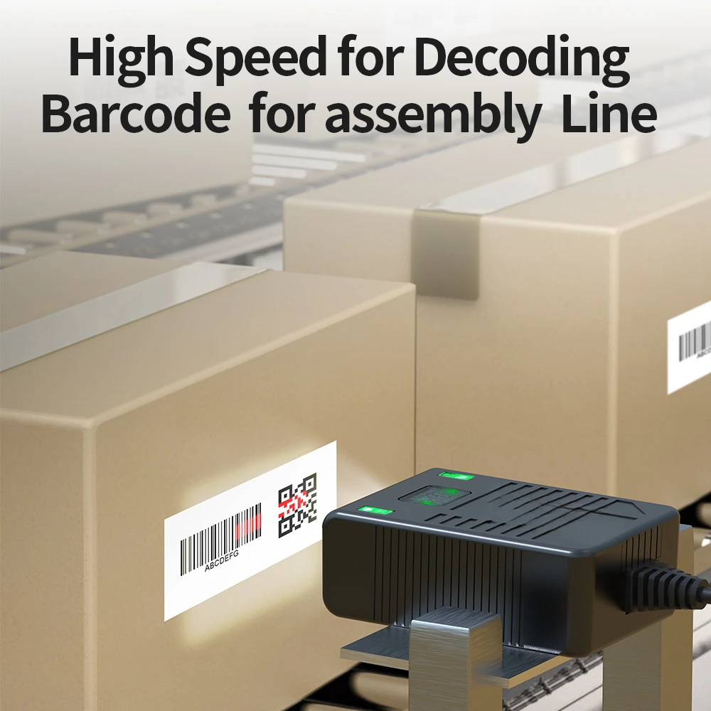 Fix mounted QR code reader 2D raspberry pi barcode scanner module