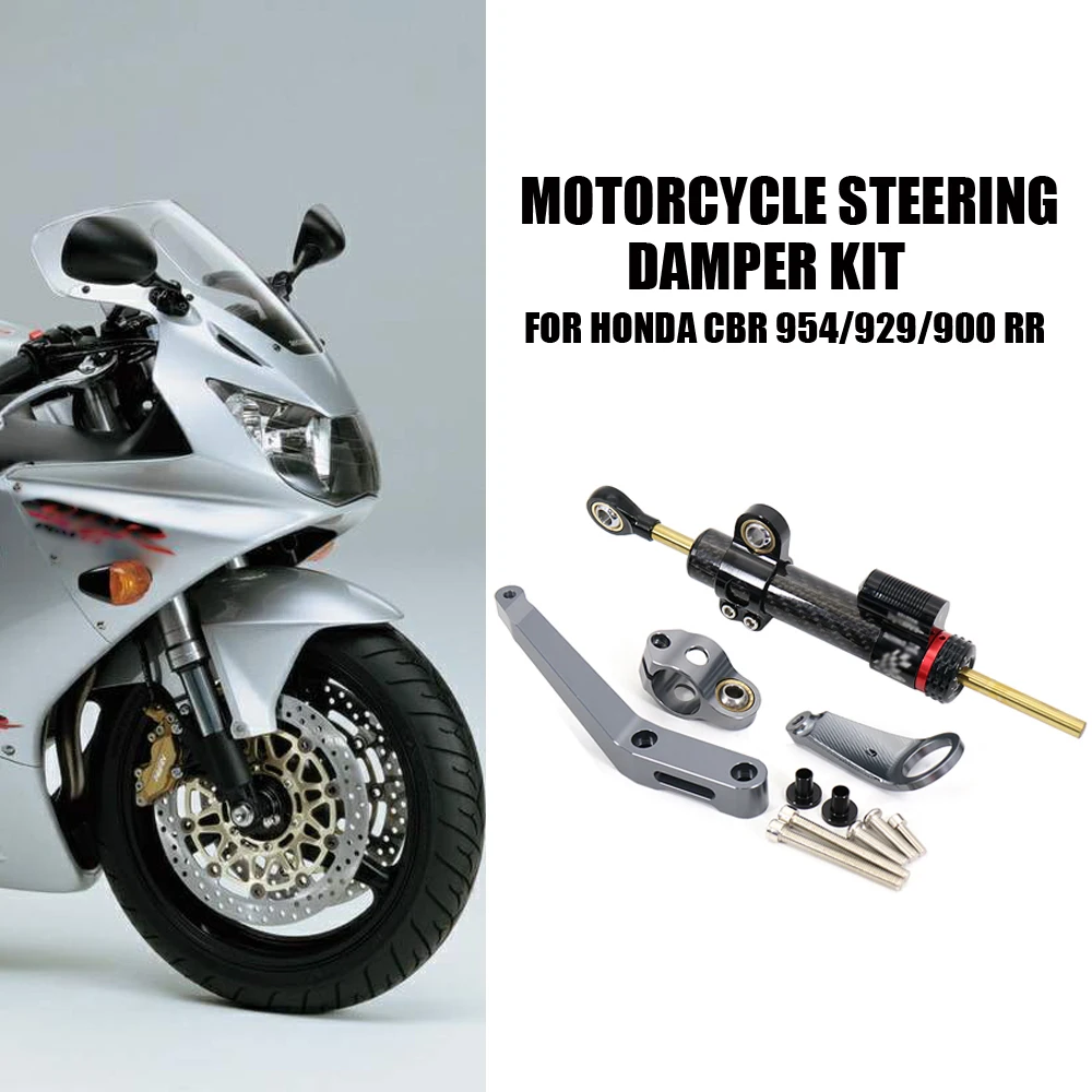 NEW Motorcycle Steering Stabilize Damper Mounting Bracket Kit For Honda CBR929RR CBR 929 RR 2000 2001