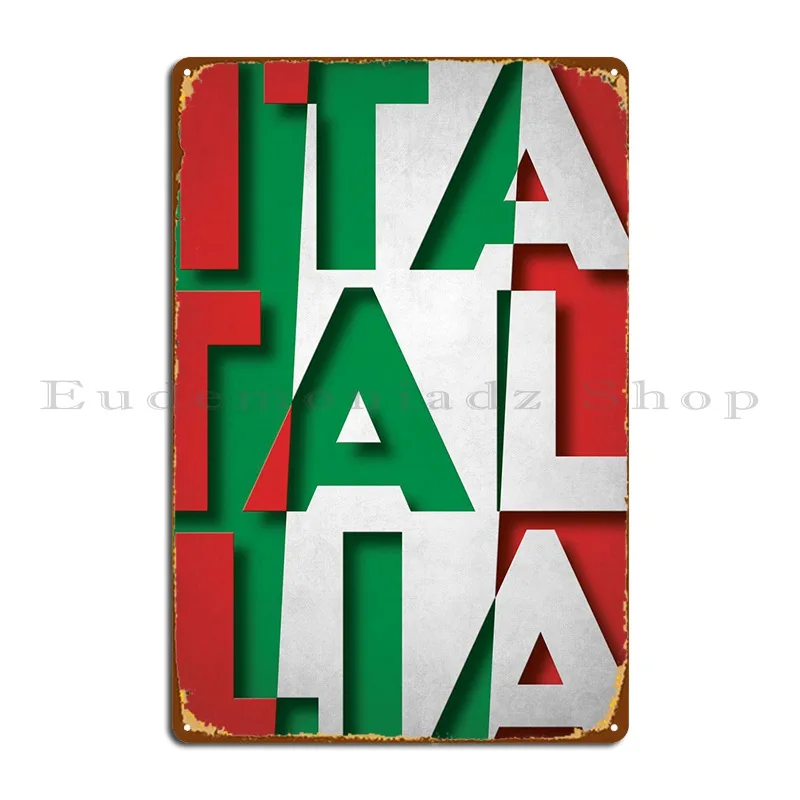 

Italy Metal Sign Wall Cave Home Pub Plates Designer Cinema Tin Sign Poster