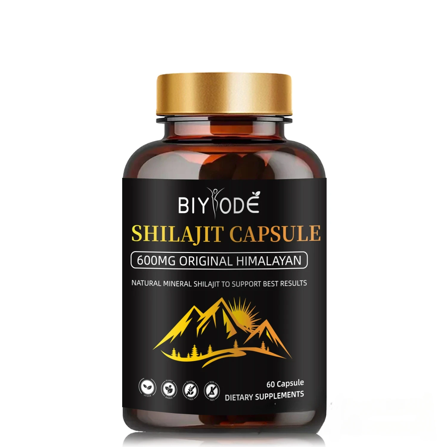 

1 Bottle 60 Pills Shilajit Capsule Health Food