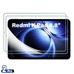 2 - Pack Tempered Glass Screen Protector for 8.8 Tablet - Anti - Scratch HD Protective Film (2PCS Redmi K Pad)