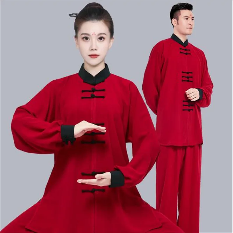 Traditional Chinese Clothing man women Wushu TaiChi Suit KungFu Uniform