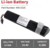 Original 14.4V 12800mAh Li ion Replacement Battery For Neato Botvac D3 D4 D5 D6 D7 945-0225/205-0011 Sweeping Robot 5