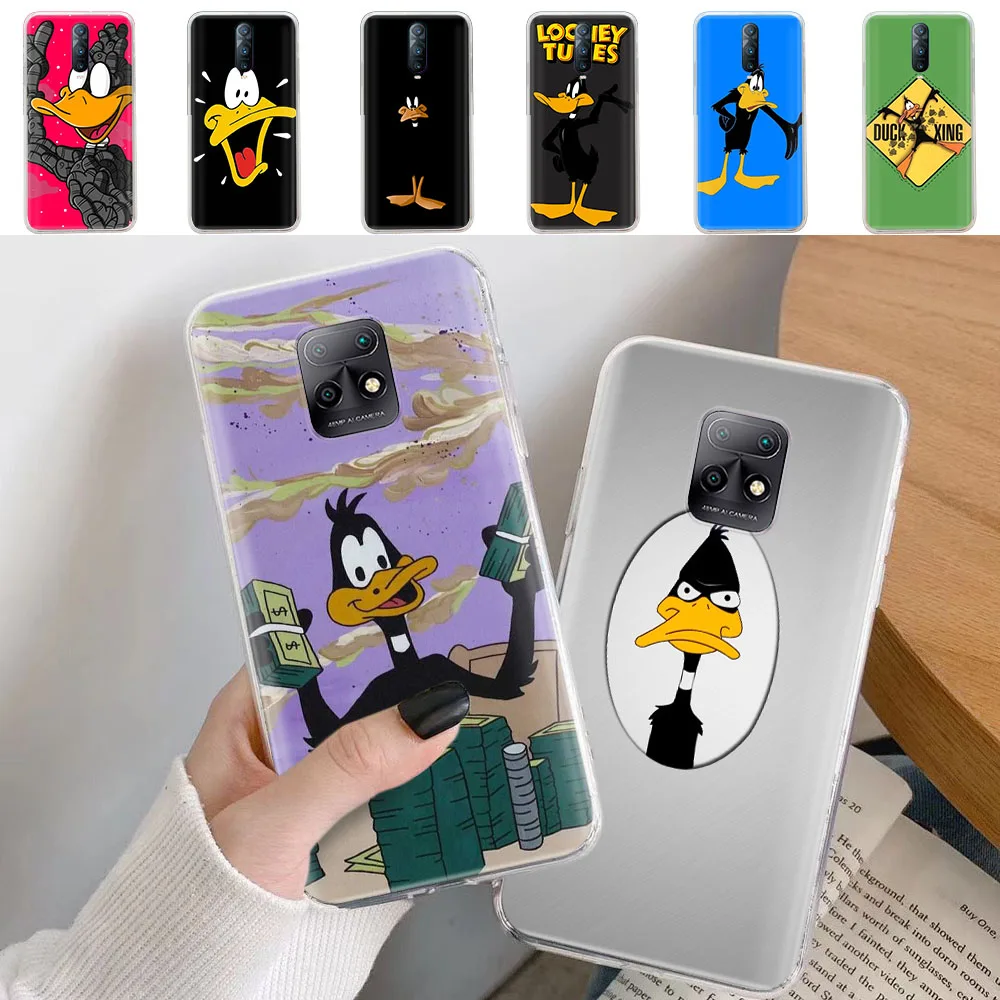 Custodia Trasparente Per Motorola Moto G7 G8 G9 Power G10 G20 G30 Play G200 Plus Daffy Duck