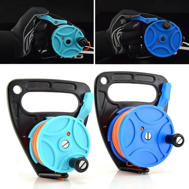 Scuba Diving Wreck Reel with Handle Multifunctional Underwater Cave Reel  Durable Nylon Weaving Rustproof for Water Sports Gear - AliExpress