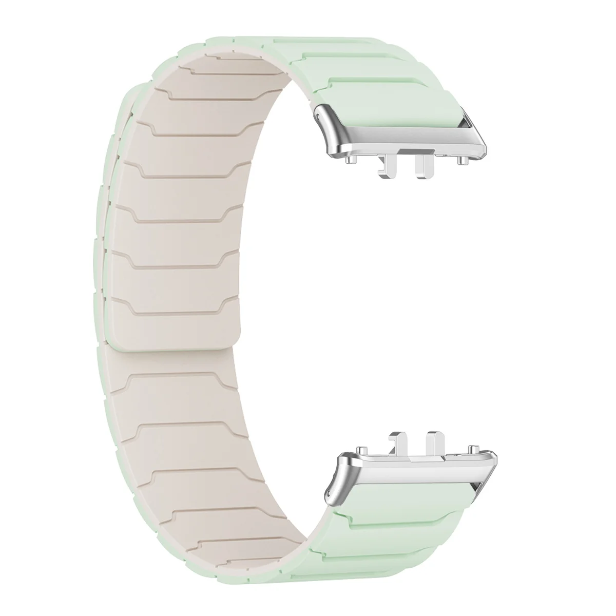 Magnetic Silicone Adjustable Strap for Smart Bracelet Wristbands