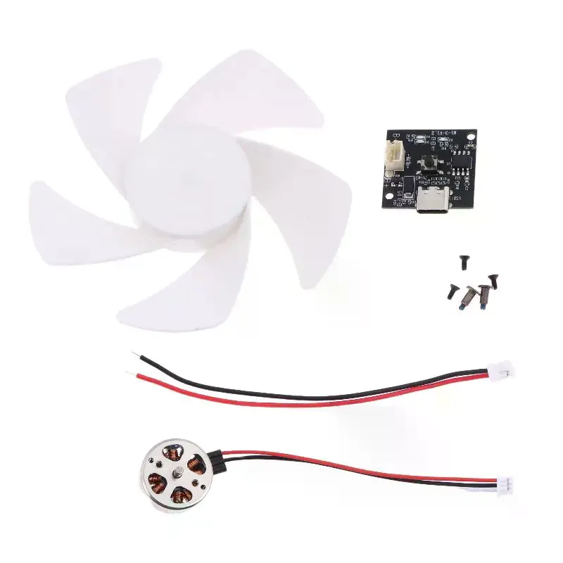 Kit ventilateur DIY moteur sans balais 1503 5V 2750KV Type-C