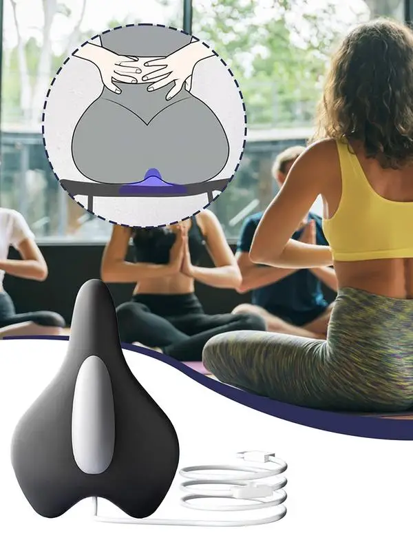 Muscle Trainer Pelvic Floor Trainer Pelvic Floor Exerciser Pelvic Floor Muscle Trainer Kegel Training Massage Repair Soft Cushion Prostate Sexual Function Sphincter Bladder Trainer