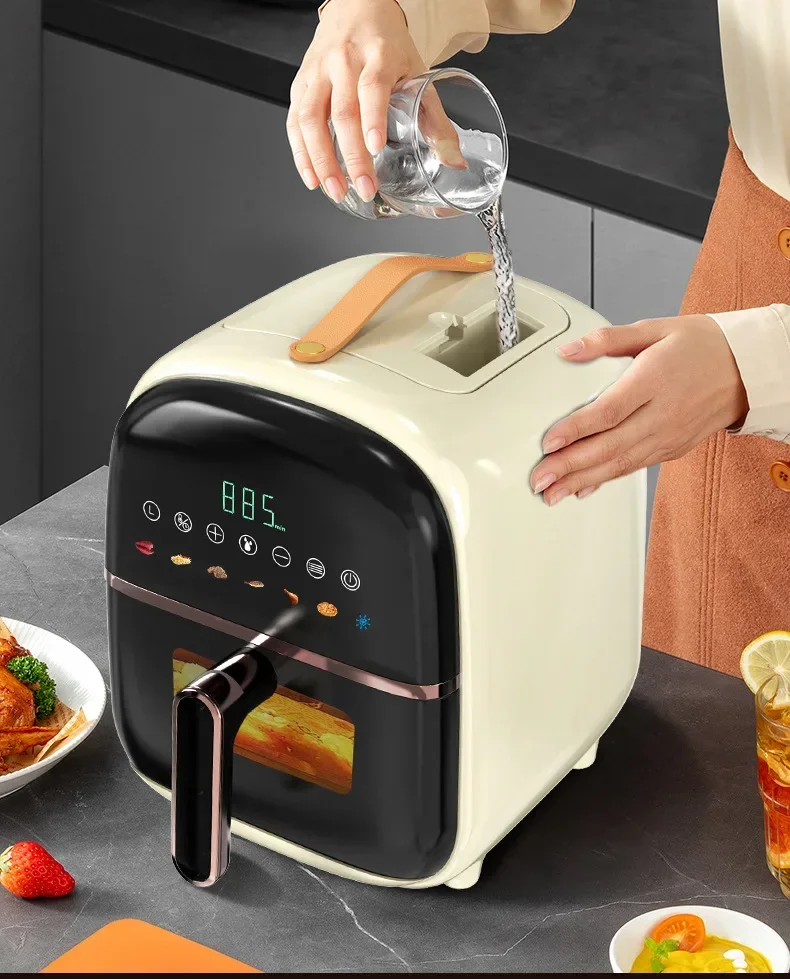 Description Picture 5 of itemHousehold Intelligent Air Fryer Multifunctional Visual Air Fried Pot 1200W Kitchen Cookware