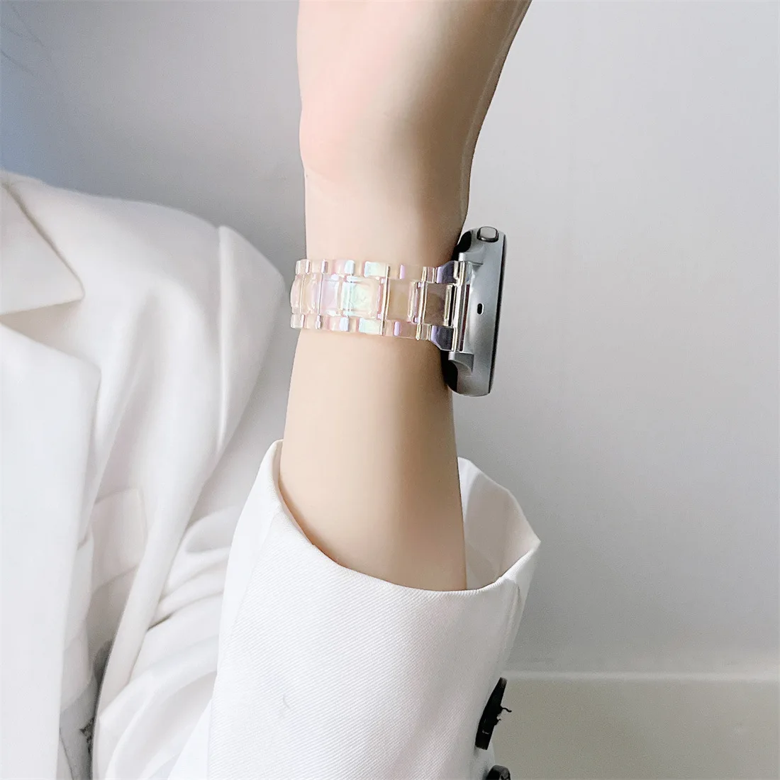 Clear 20mm Transparent Wristband Bracelet