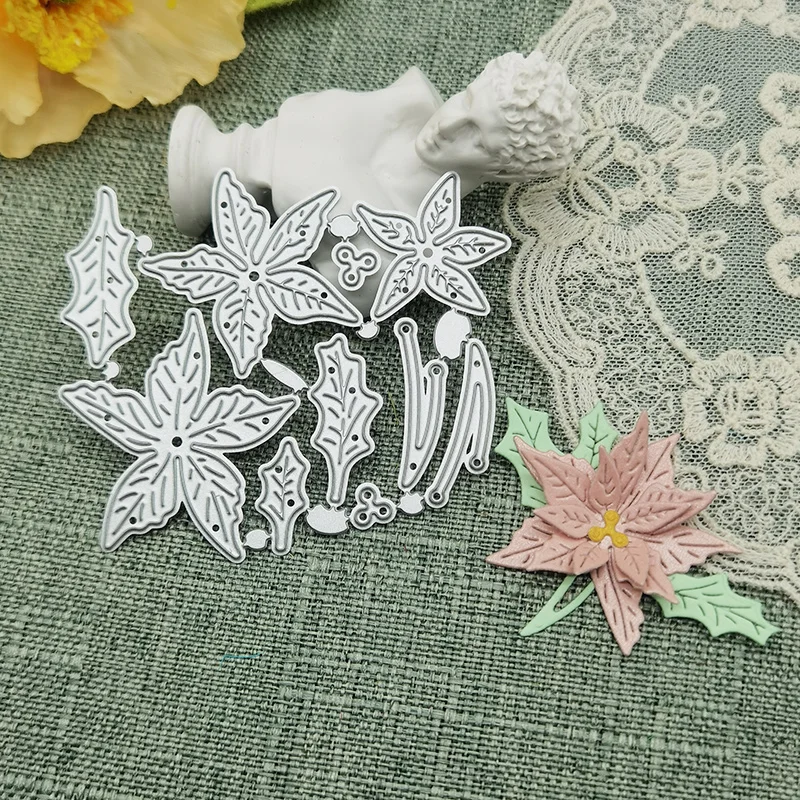 The Flower Cutting Dies for DIY 3D Scrapbook Album Paper Cards Decorative Crafts Cutting Die Embossing Knife Mold