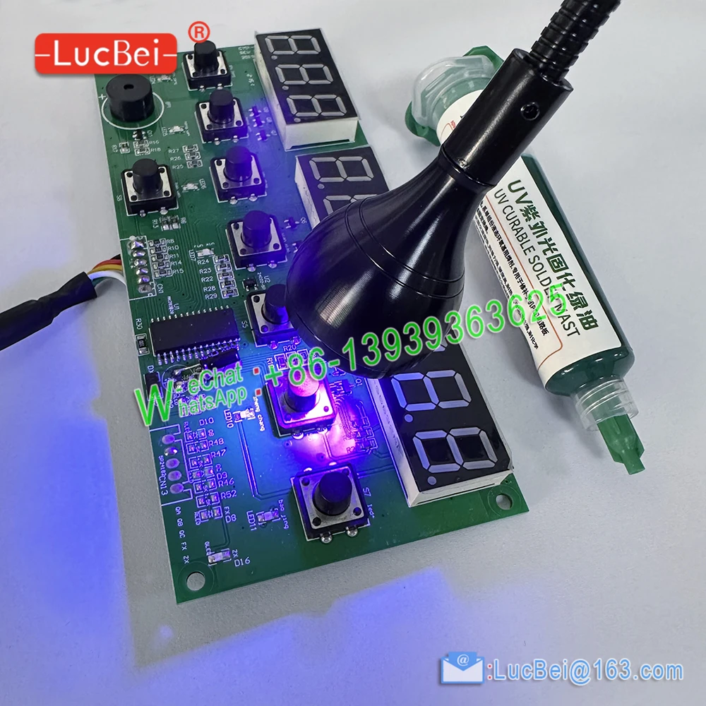Led Ultraviolet Lights Clip-On Flexible Metal Tube UV Lamp USB Mini UV Gel Curing Light Desk Lamp Nail Dryer For DIY Nail Art
