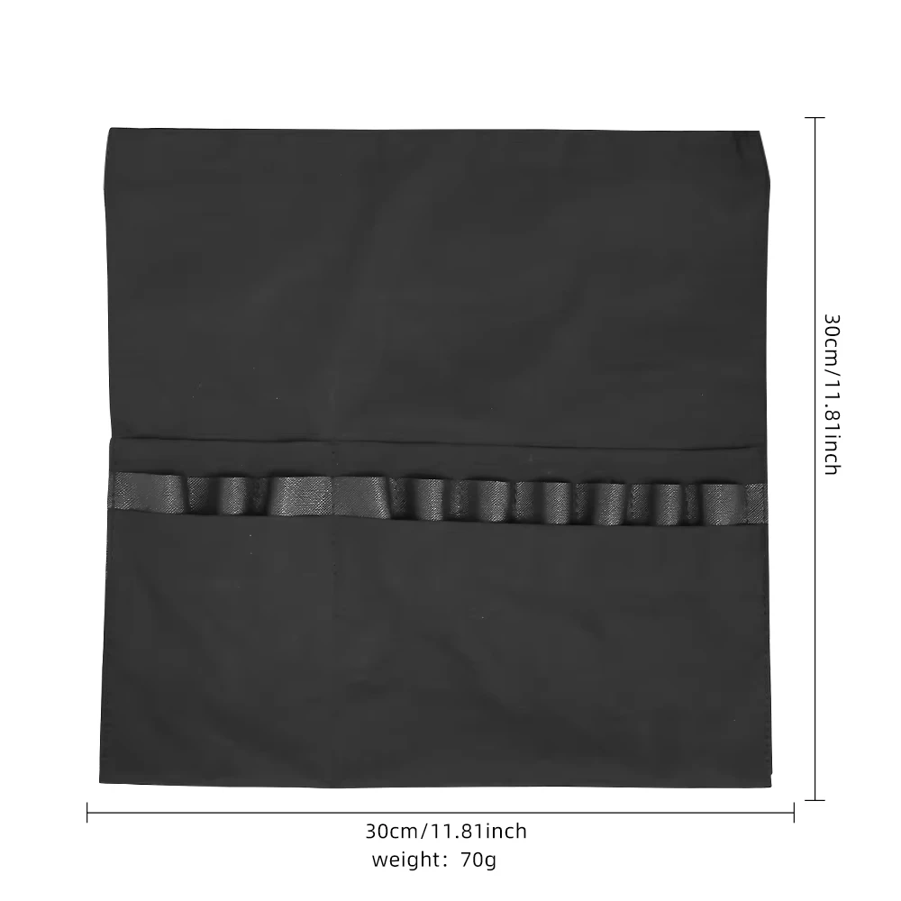 Waterproof Black Hairdresser's Apron for Styling and Shampooing