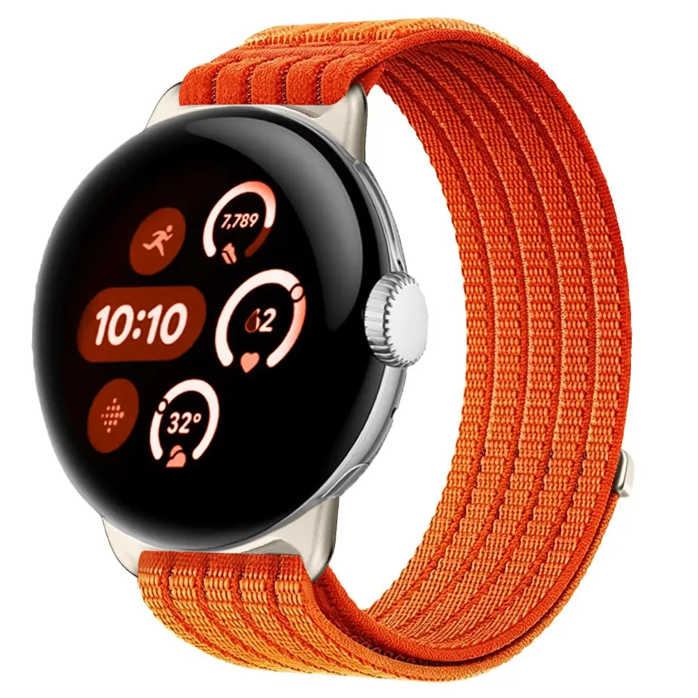 Breathable Nylon Braided Watch Band - Sport Wristband Strap, 41mm/45mm Bracelet
