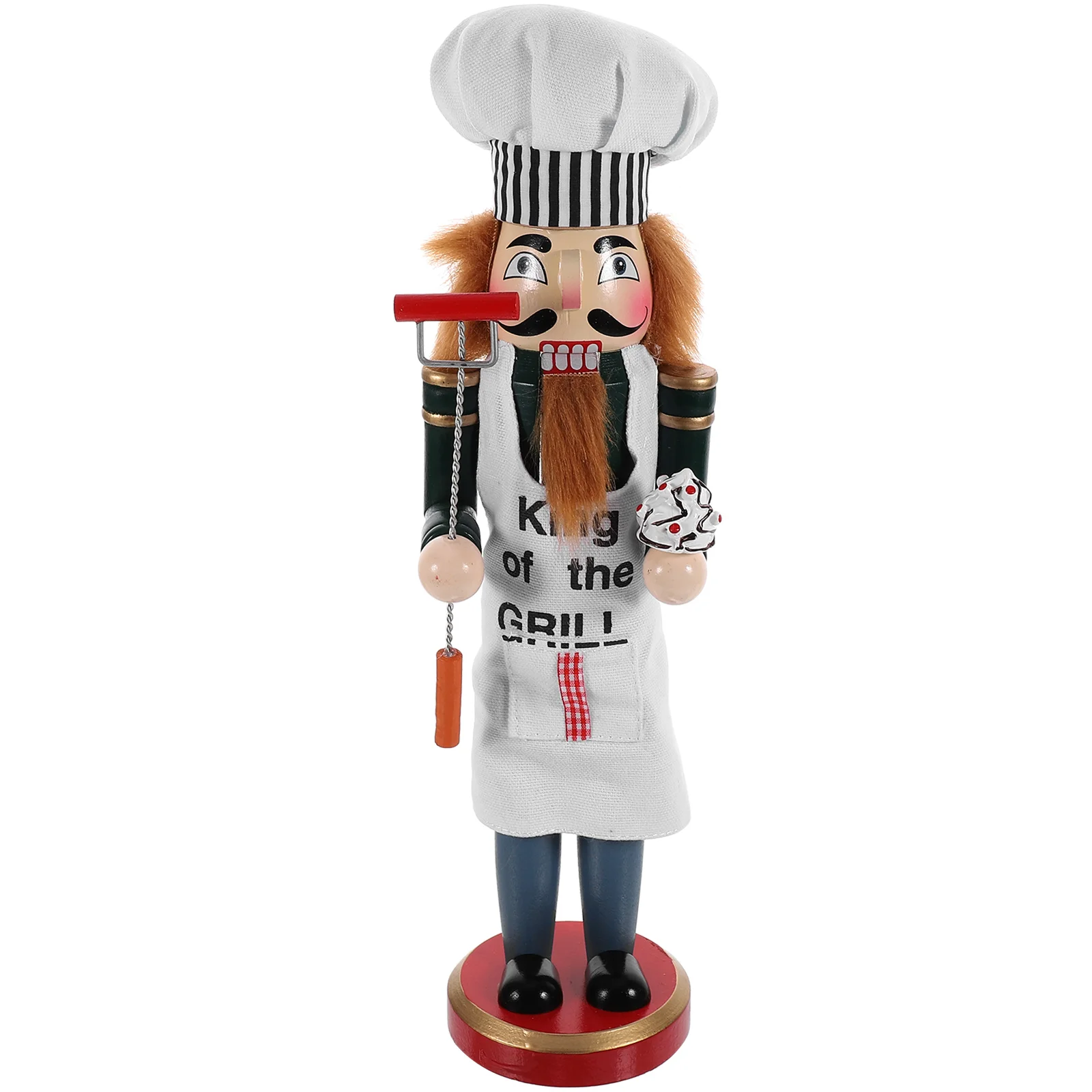 

Christmas Chef Nutcracker Decoration Xmas Holiday Puppet Ornament Nutcracker Figurine Christmas Decorations