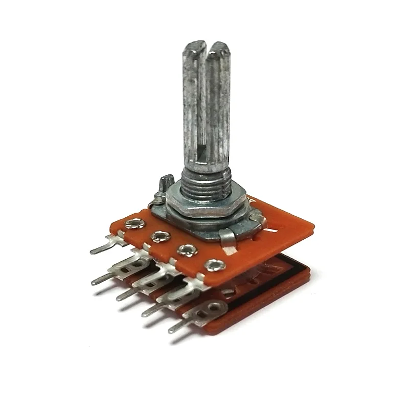 1pcs 25mm flower axis WH148 50KBX2 100KBX2 Double link 8pins Linear ...
