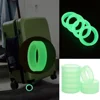 8Pcs Silicone Luminous Luggage Wheels Protector Noise Wheels Guard Cover Luggage Accessories Suitcase Wheels Protection Cover 2