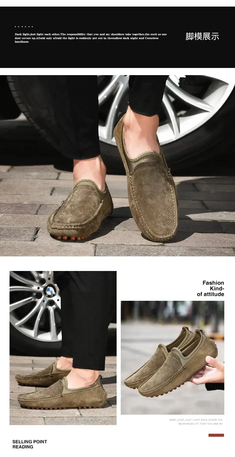Men's loafers outdoor walking