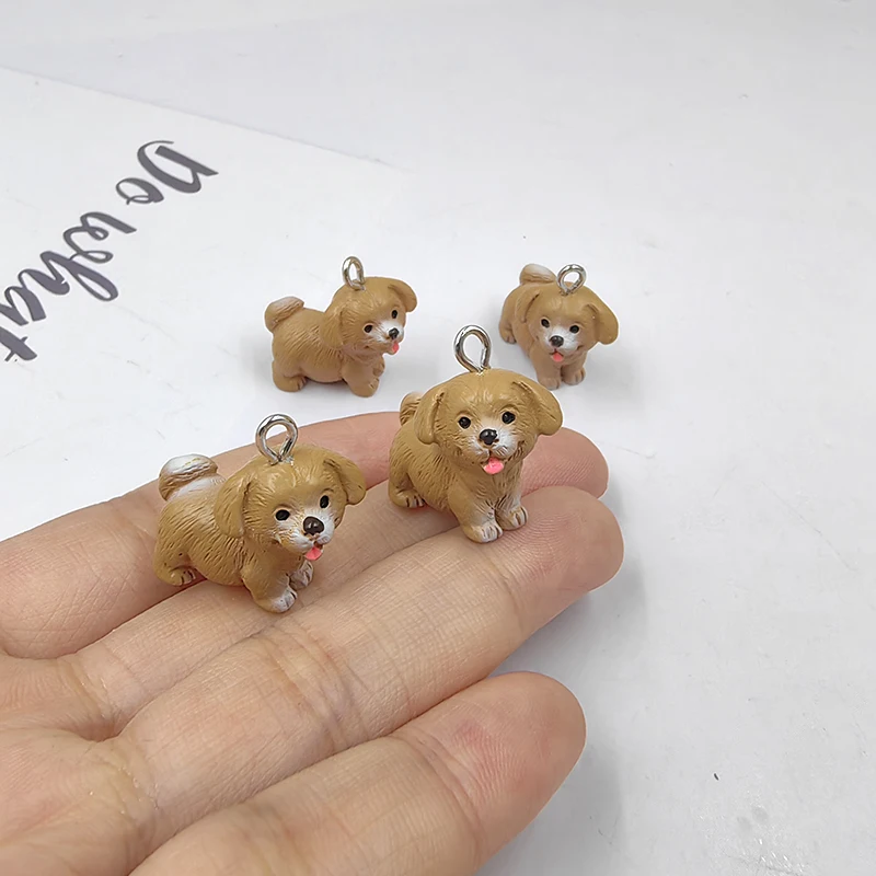 10 Ciondoli A Forma Di Zampa Di Cane Con Moschettone - Colorati E Brillanti, Per Portachiavi E Gioielli Fai Da Te - Foto 7