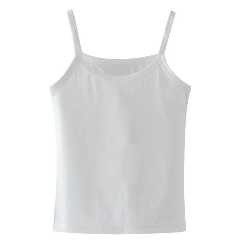 Kids Underwear Girls Tank Tops Cotton for 2-10 Years Old