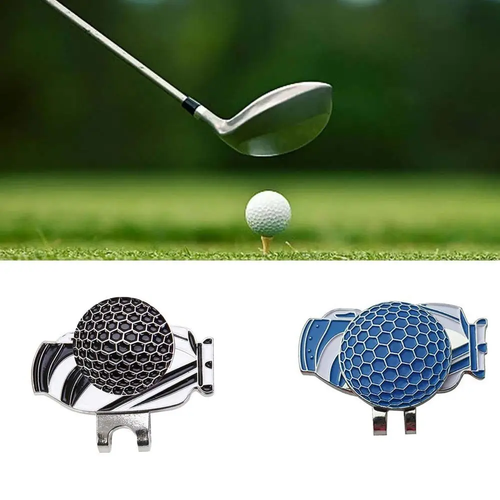 

For Golfer Cap Clip Golf Training Aids Hat Marker Ball Position Mark Golf Putting Alignment Ball Bag Golf Hat Clip