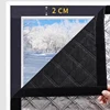Warm curtains, cold and heat insulation, window screens, sun shading, sound insulation, double thickened warm curtains 3
