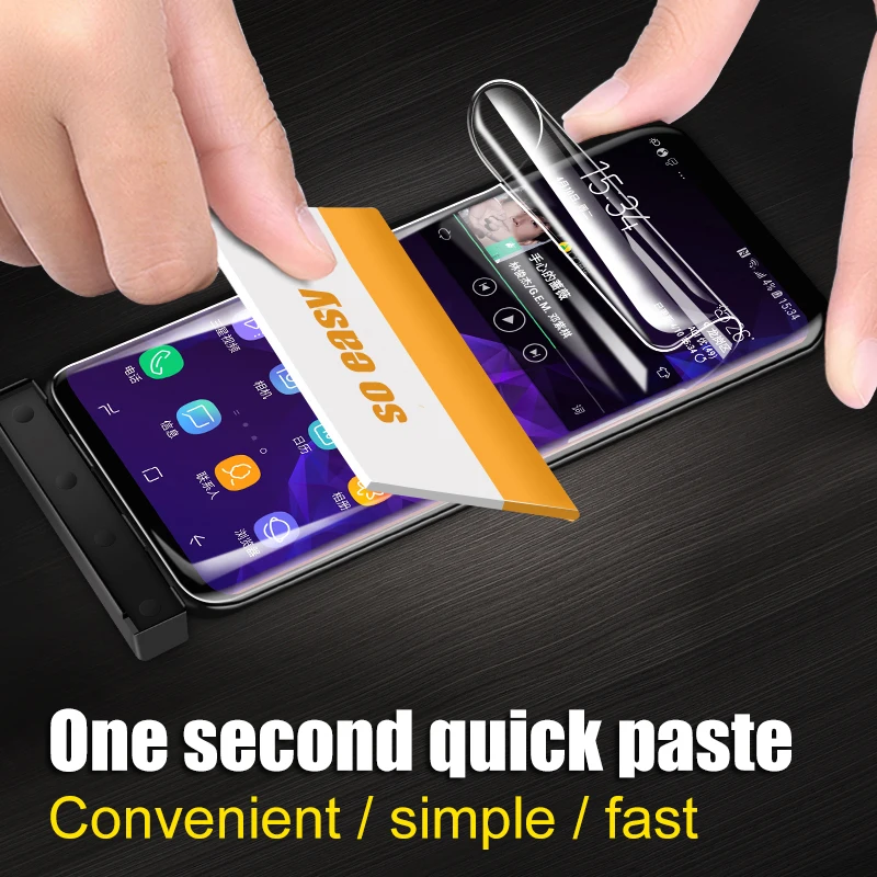 Hydrogel Film Screen Protector Pack - Premium Protection for Samsung Galaxy Smartphones