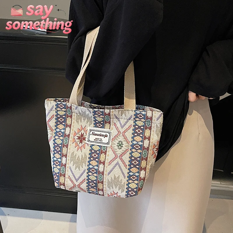 Chic Bohemian Ethnic Style Tote Bag