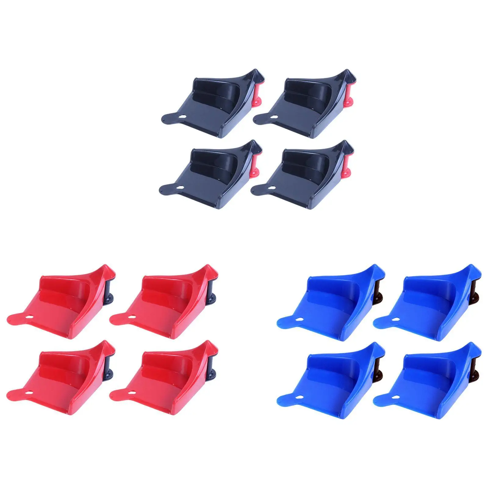4 Pieces Car Hose Guide Wheel Rolling System Tool for Truck SUV ATV