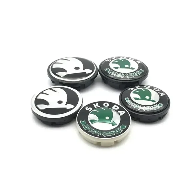 Skoda Wheel Center Caps 3