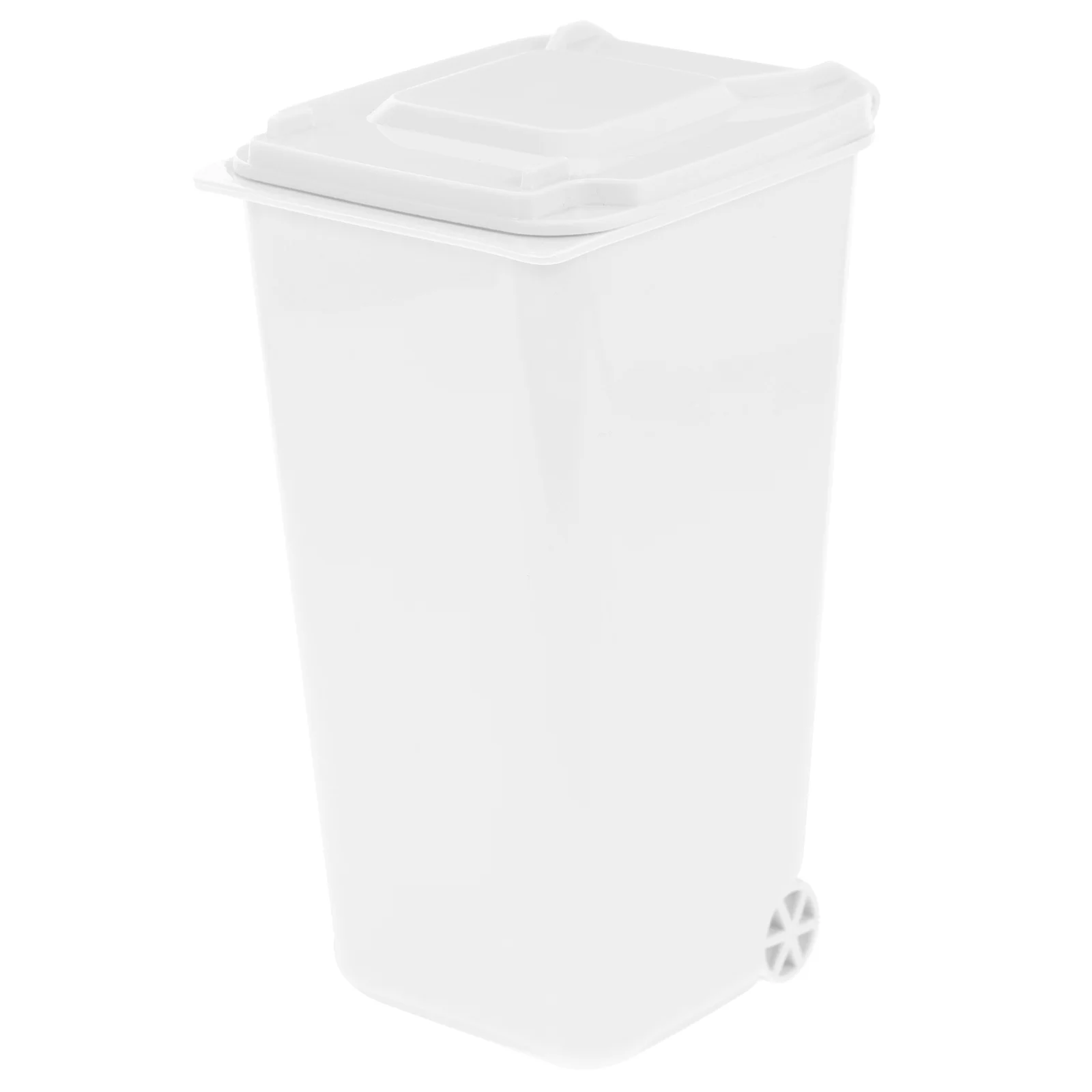 

Tabletop Trash Bin Desk Covered Trash Can Garbage Bucket Mini Trash Can Desktop Pen Stationery Holder