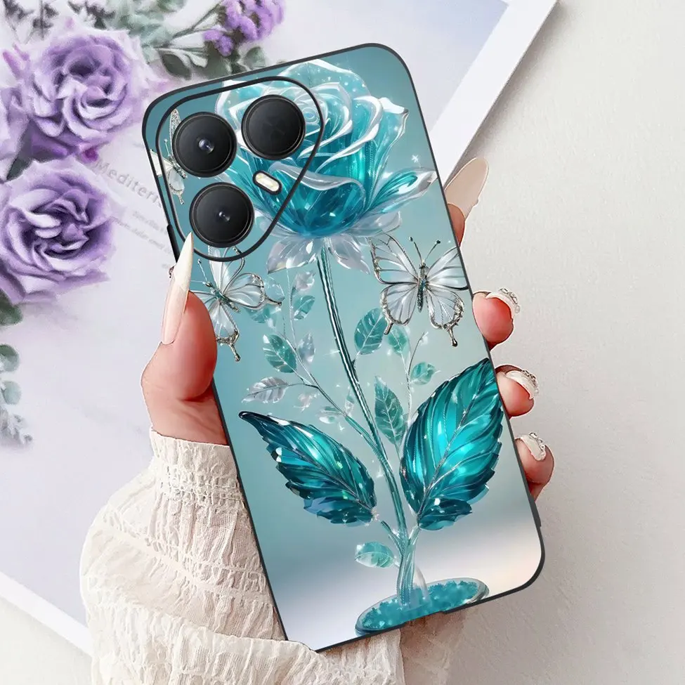 Luxury Butterfly Love & Fashion Flowers Artistic Phone Case Cover Featuring Majestic Lion Design