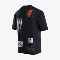 Nike officiel véritable JORDAN basket-ball pour hommes sport imprimé décontracté manches courtes FN5987-045 2