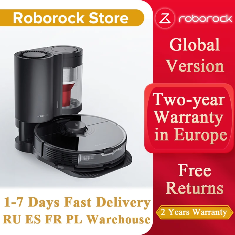 Roborock S7 Best Robotic Vacuum Cleaner Mop Robot Sweeper Carpet