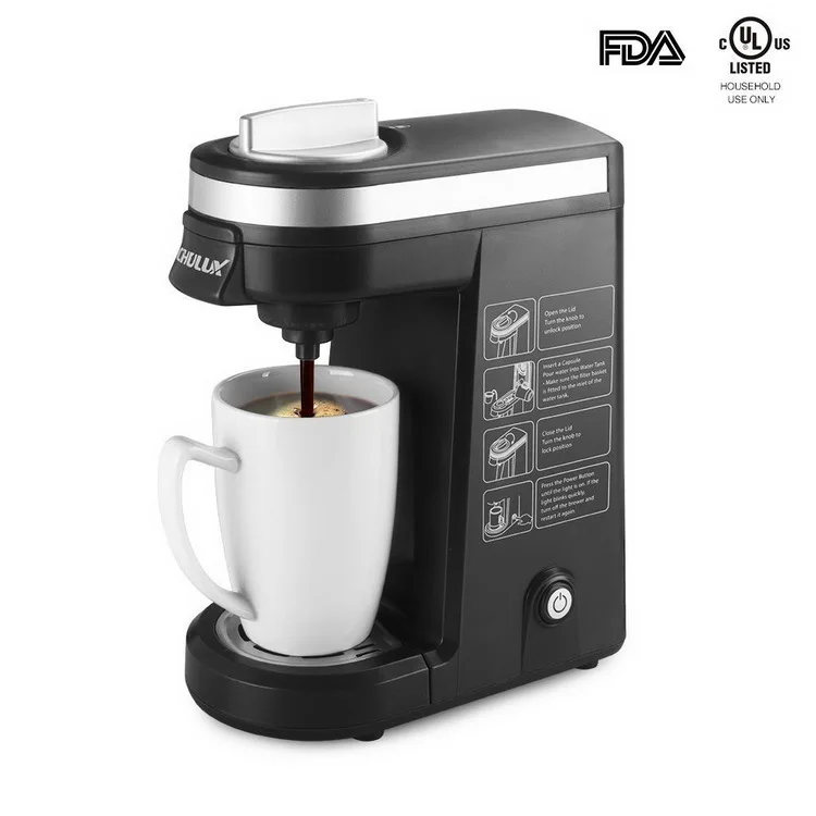 35 Single Coffee Maker 2 In 1 For K Cup Pods & Ground 3 Color 6-14 Oz Drip  مكاين قهوه  кофемашина  nespresso  الة قهوه  スタバ 5