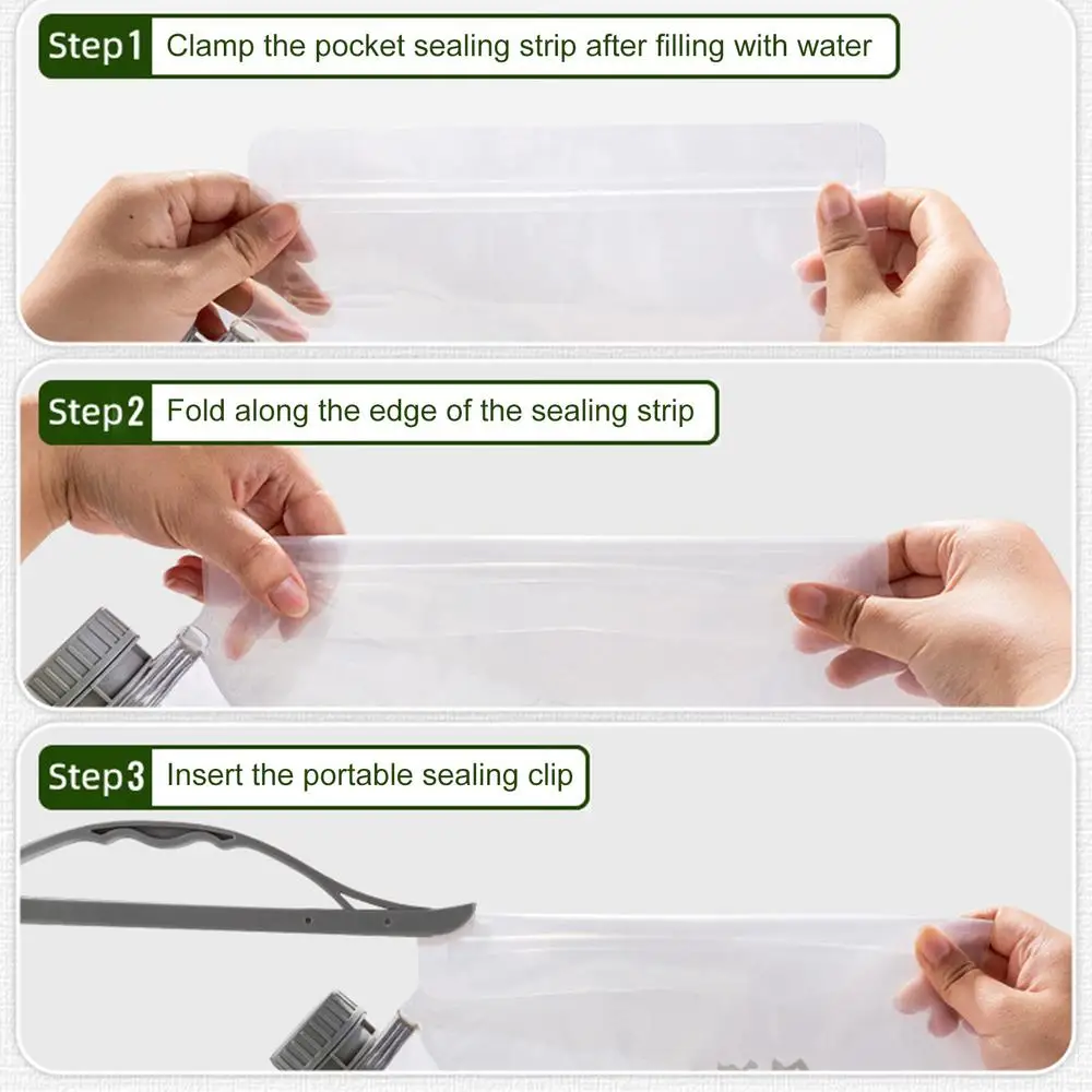 Description Picture 2 of itemFolding Water Bag Large Capacity Folding Water Container Large Capacity 8L Folding Water Container Bag Water Bag Jug With Spigot