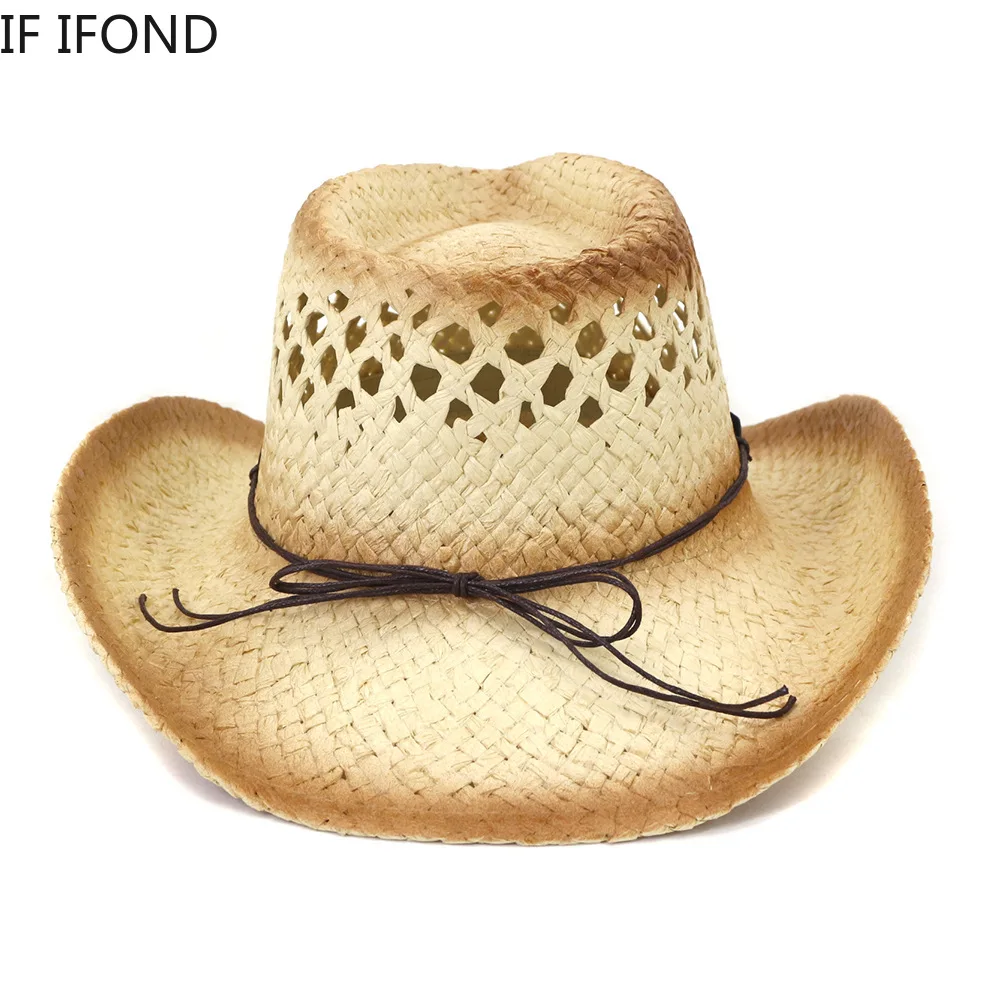Travel Straw Hat|Men's Cowboy Hats 