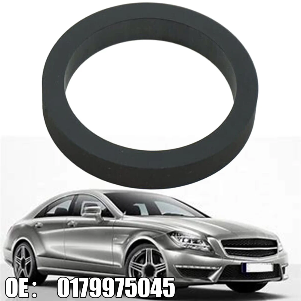 

1pc Decorative Panel Sticker For Durable Timing Case Cover Gasket Rubber Black For Mercedes-Benz W203 C230 0179975045