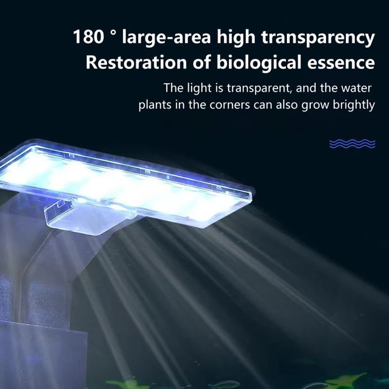 Close-up of compact clip-on lamp