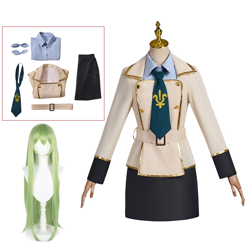 Anime Code Geass C.C. Cosplay Costume Wig C2 Code Geass: Lelouch of the ...
