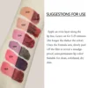 3PCS Lip Stain Liner, Long Lasting lip liner peel off stain,Natural Peel Off Lip Stain,Matte Tattoo Lip Liner Stain Peel Off 6