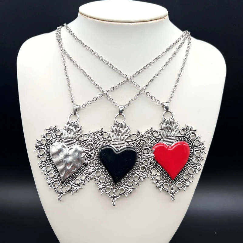 Sacred Flaming Hearts, Sacred Flaming Corazon, Ex-Votos Hearts