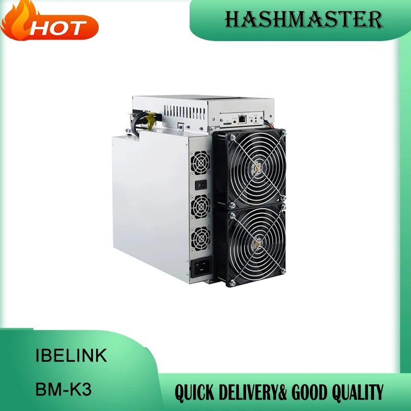 

Fast Payback iBelink BM-K3 70Th/S 3300W KDA Mining Machine Better Than Goldshell KD6 KDMAX