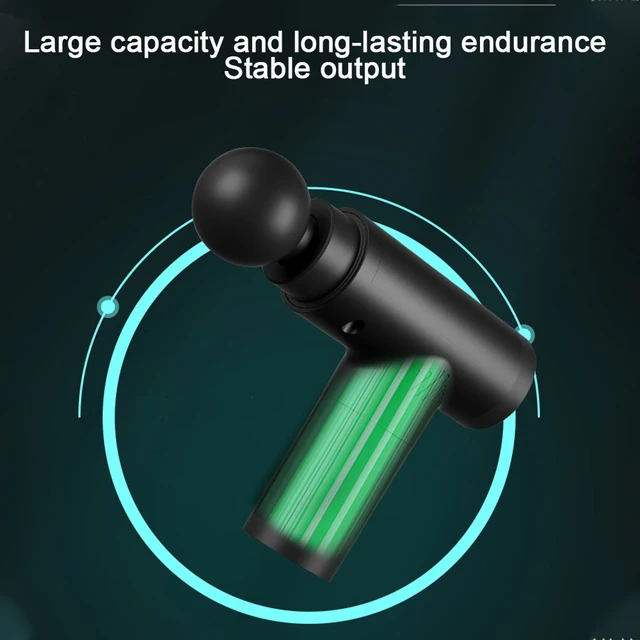 Mini Massage Gun with Multiple Adjustable Levels Portable Small Gun Electric Shock Muscle Massage Exercise and Fitness 2