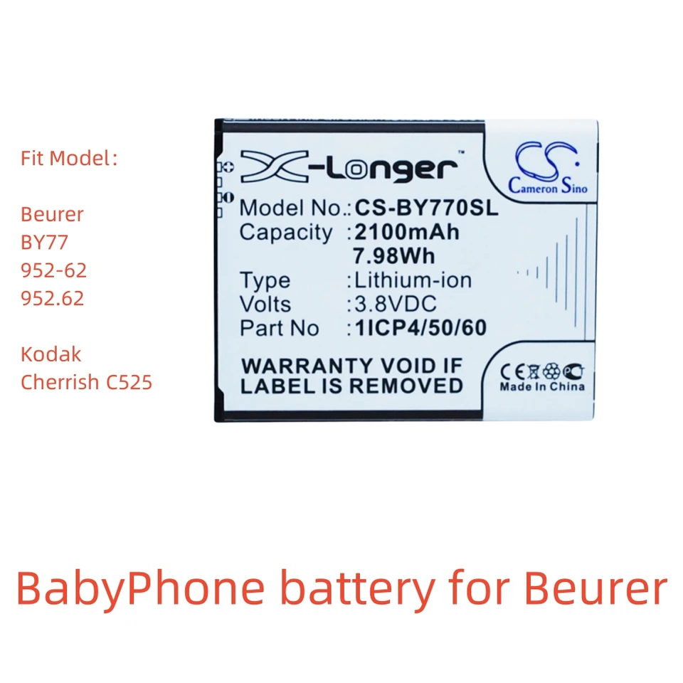 cellePhone batería Li-Ion para Elson Mobistel Cynus T5