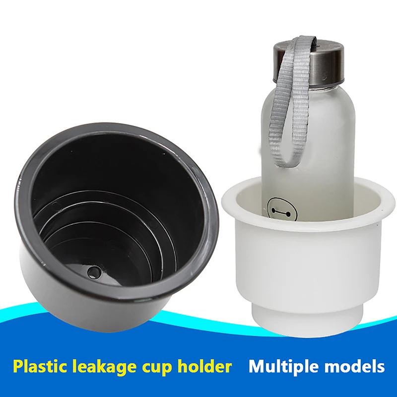 

1 Pc Black Marine Boat RV Auto Interior ABS Plastic Cup Drink Can Holder Yacht Truck Bottle Insert Cup Holder Car Accessories